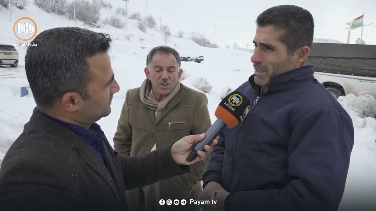 لەگەڵ ساردیی كەشوهەوا و بارینی بەفرێكی زۆر، هاتوچۆ و جموجووڵی بازرگانی لە مەرزی باشماخ گەرمە