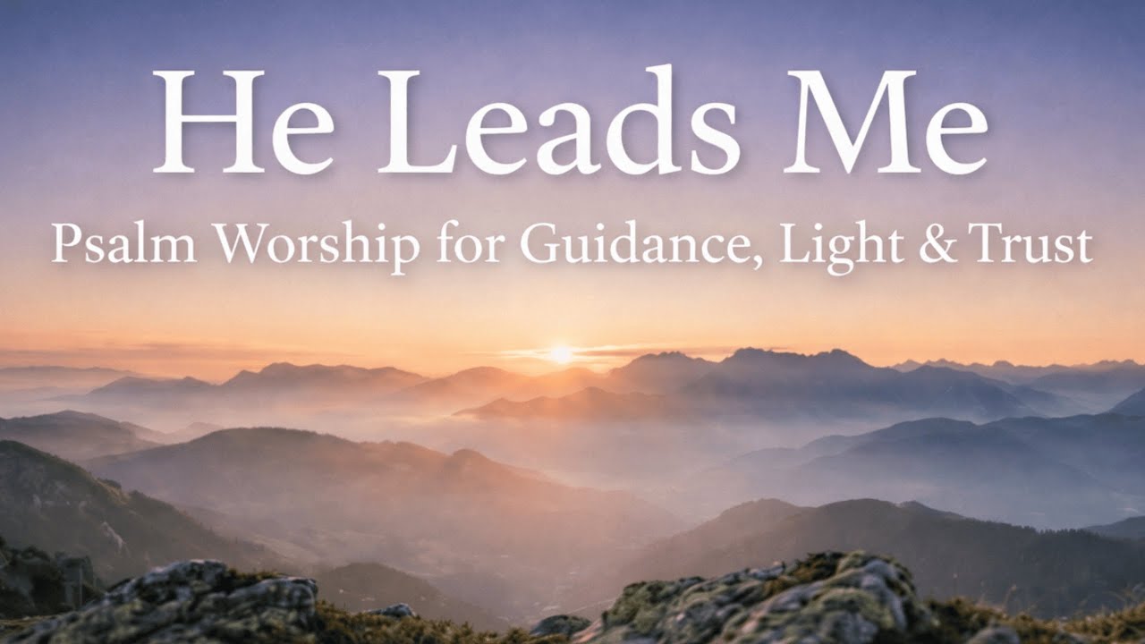 Your Light Finds Me | Psalm Worship for Guidance, Hope & Quiet Strength