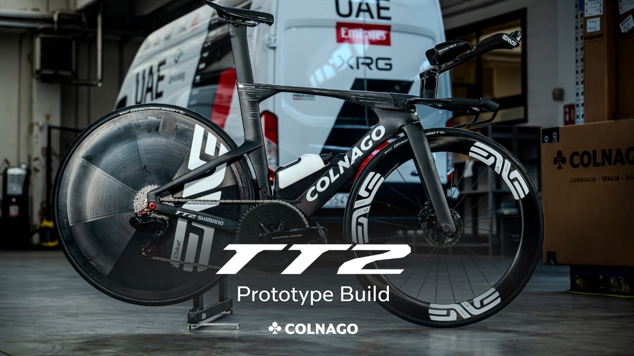 Colnago TT2 Prototype | Tadej Pogacar bike at Tour de Romandie Prologue