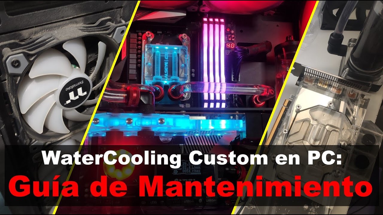 Mantenimiento Refrigeracion Liquida CUSTOM en PC | [Desarme PASO a PASO]