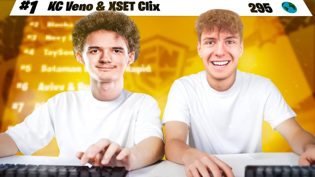 Veno & Clix заняли 1-е место в финале FNCS 🏆