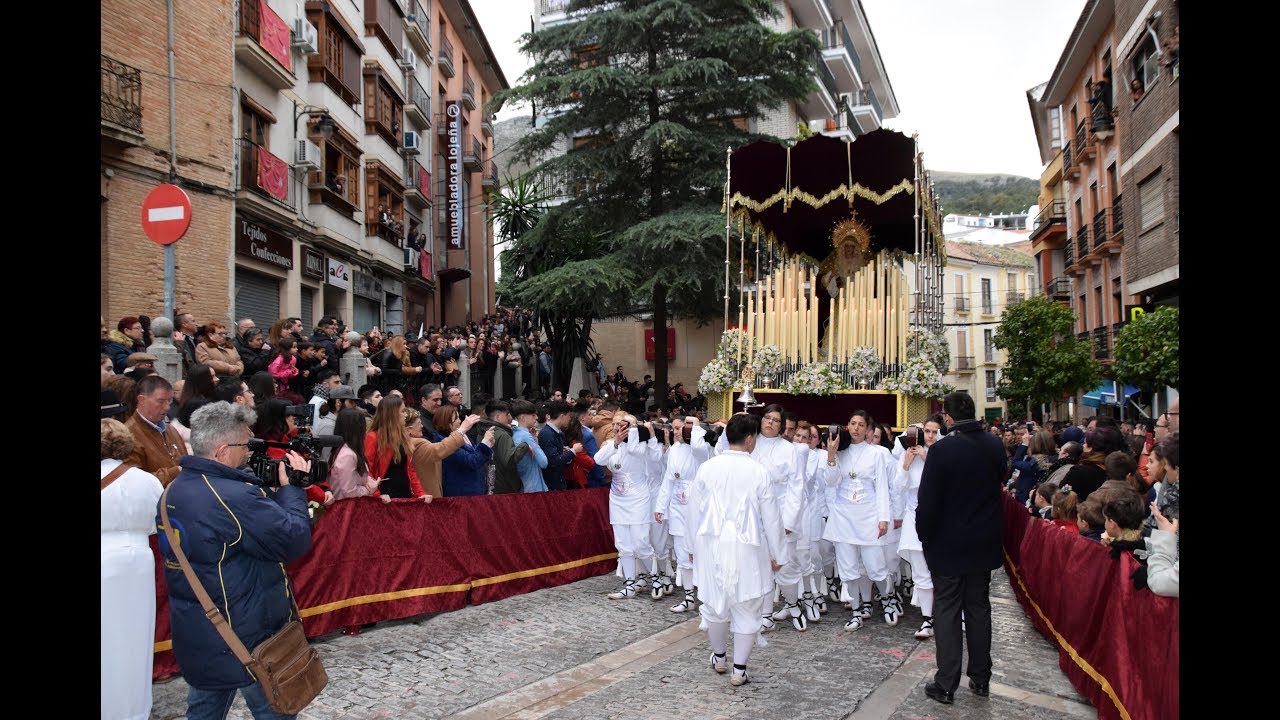 DOMINGO DE RAMOS BORRIQUILLA Y VIRGEN DE LA LUZ