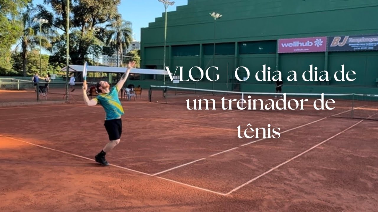 VLOG | O dia a dia de um treinador de Tênis - Renato Bulgarelli