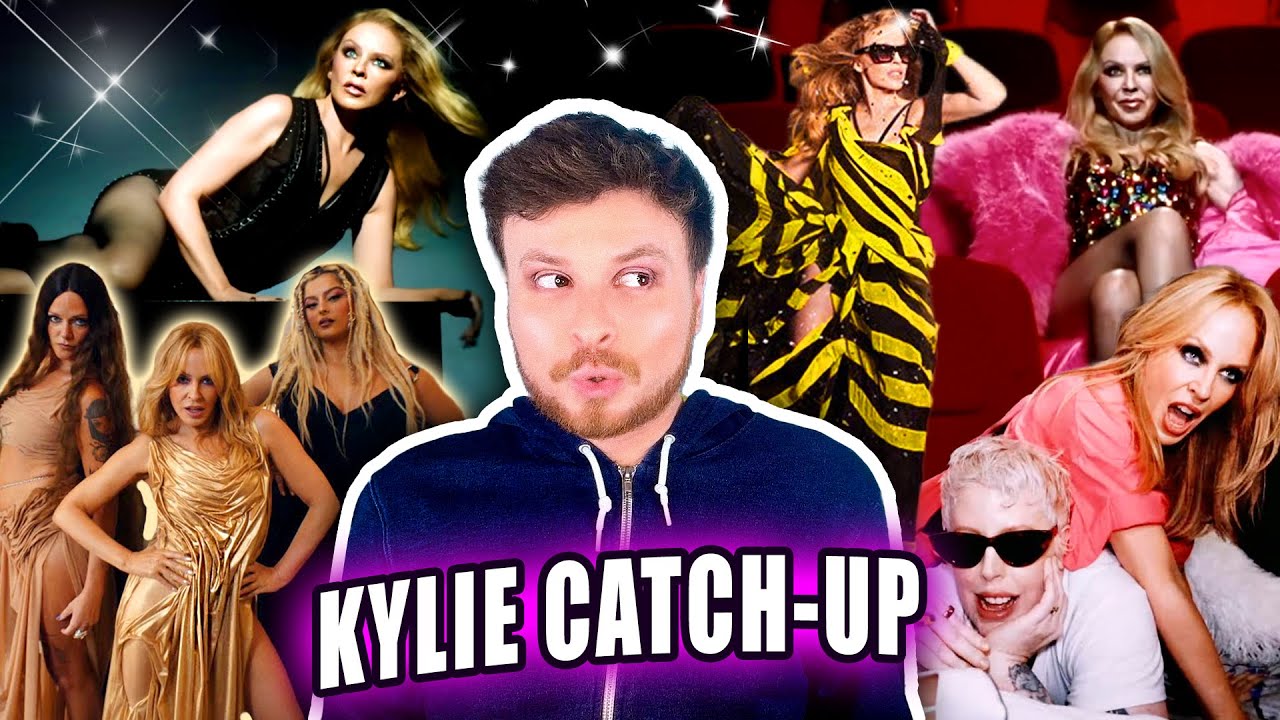 Kylie Minogue - My Oh My, Edge of Saturday Night & Lights Camera Action MV [REACTION]