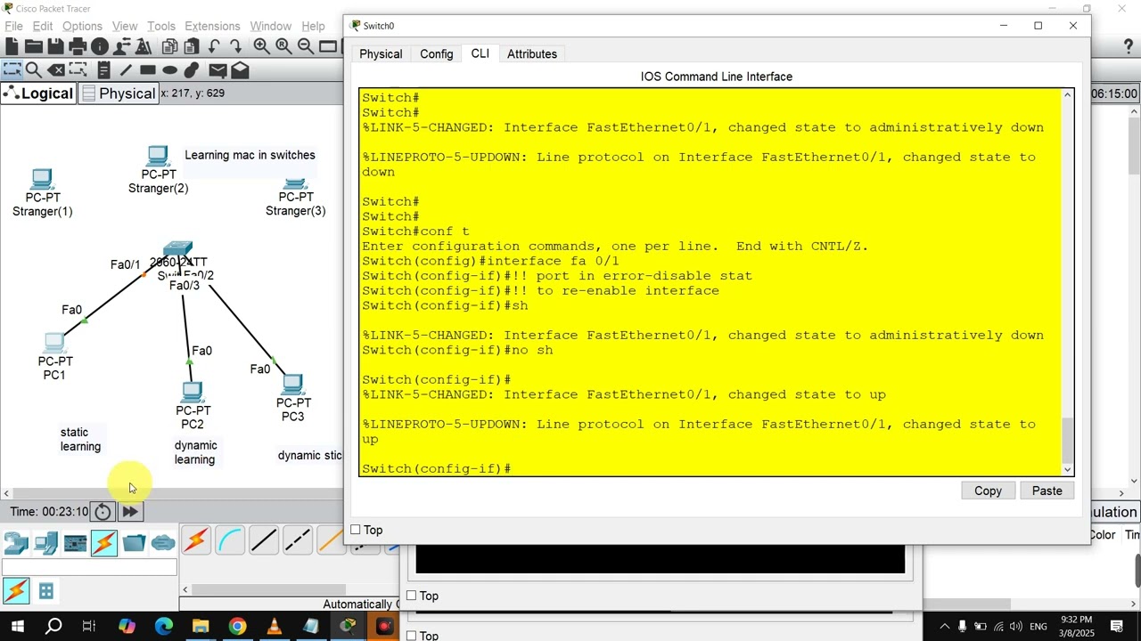 layer 2 security   learning mac address