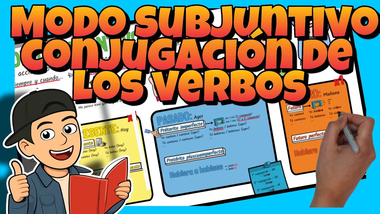 🔴 C&oacute;mo APRENDER la CONJUGACI&Oacute;N de los VERBOS | Modo subjuntivo