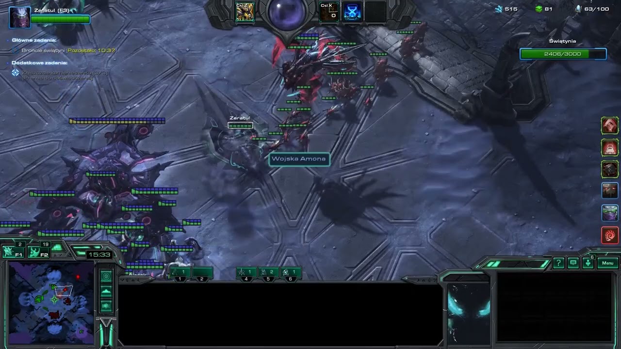 Starcraft 2 Temple of the Past Coop Zeratul Alarak Brutal2 Swiatynia Przeszlosci