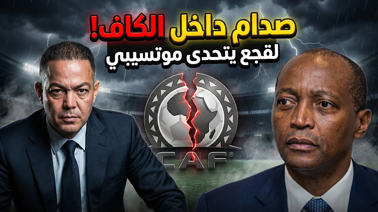 لقجع يشعل الكاف! صدام مع موتسيبي بعد قرارات نهائي الكان