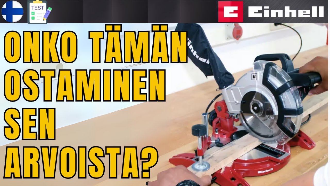 KATKAISU- JA JIIRISAHA EINHELL TC-MS 2112  SUOMI FINLAND LIDL