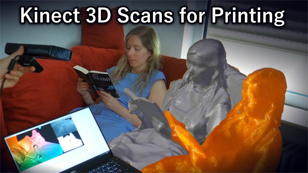 Дешевый Kinect как сканер для 3D-печати + обучающее руководство по Blender