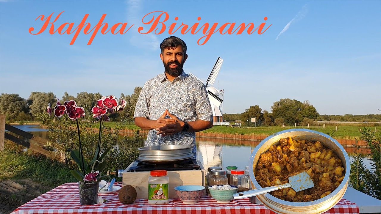 Kappa Biriyani... cooked this delicacy in the backdrop of beautiful Northern Netherlands...