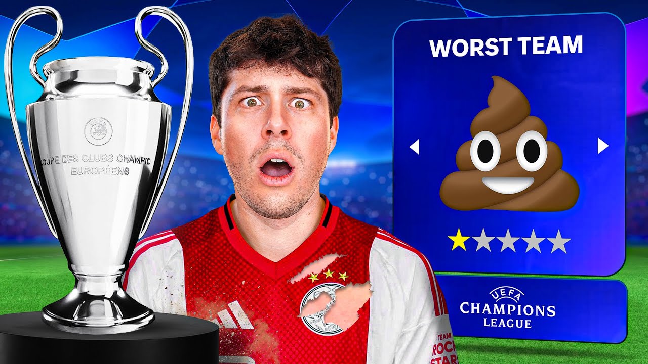 I Won the UCL with the WORST TEAM