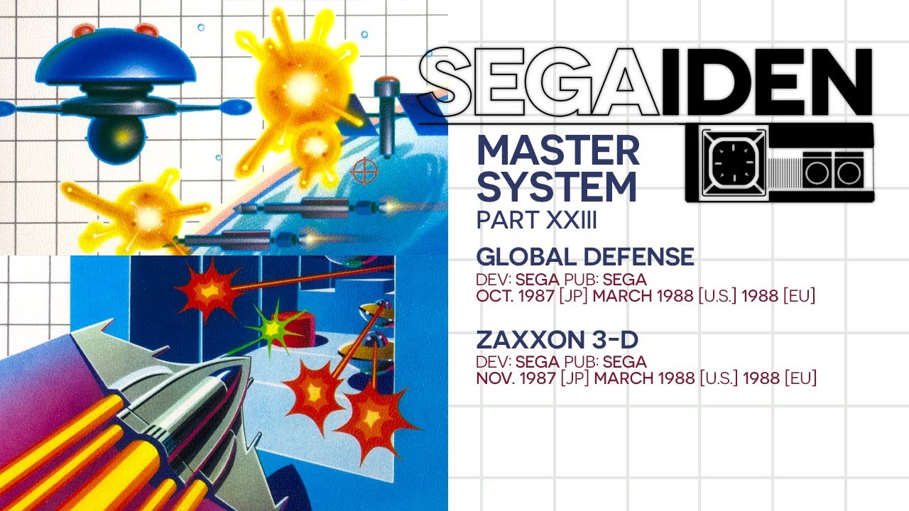 No-win scenario for the Gipper: Global Defense & Zaxxon 3-D | Segaiden #056