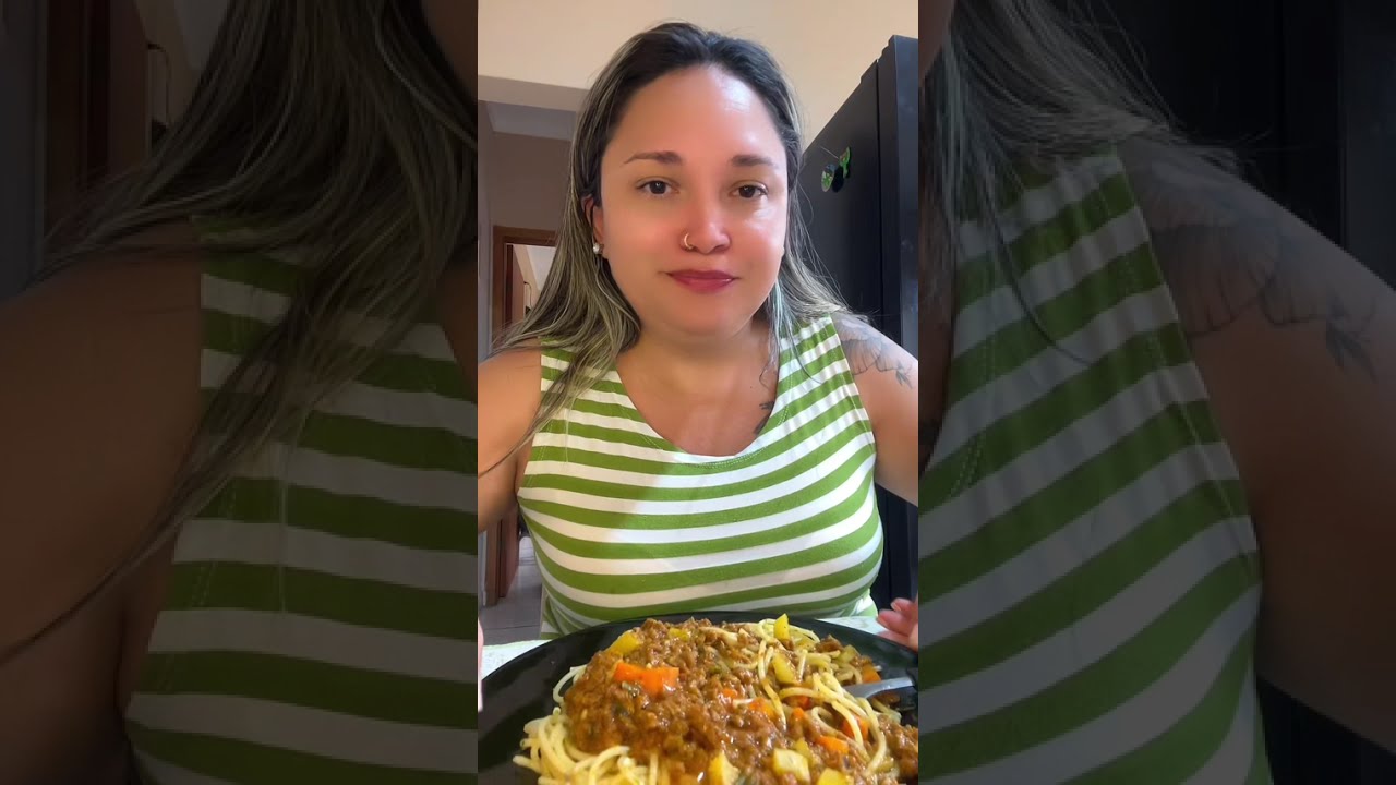 #COMENDOMUITO : ME SURPREENDE COM ESSE ALMOÇO DELICIOSO 🍝
