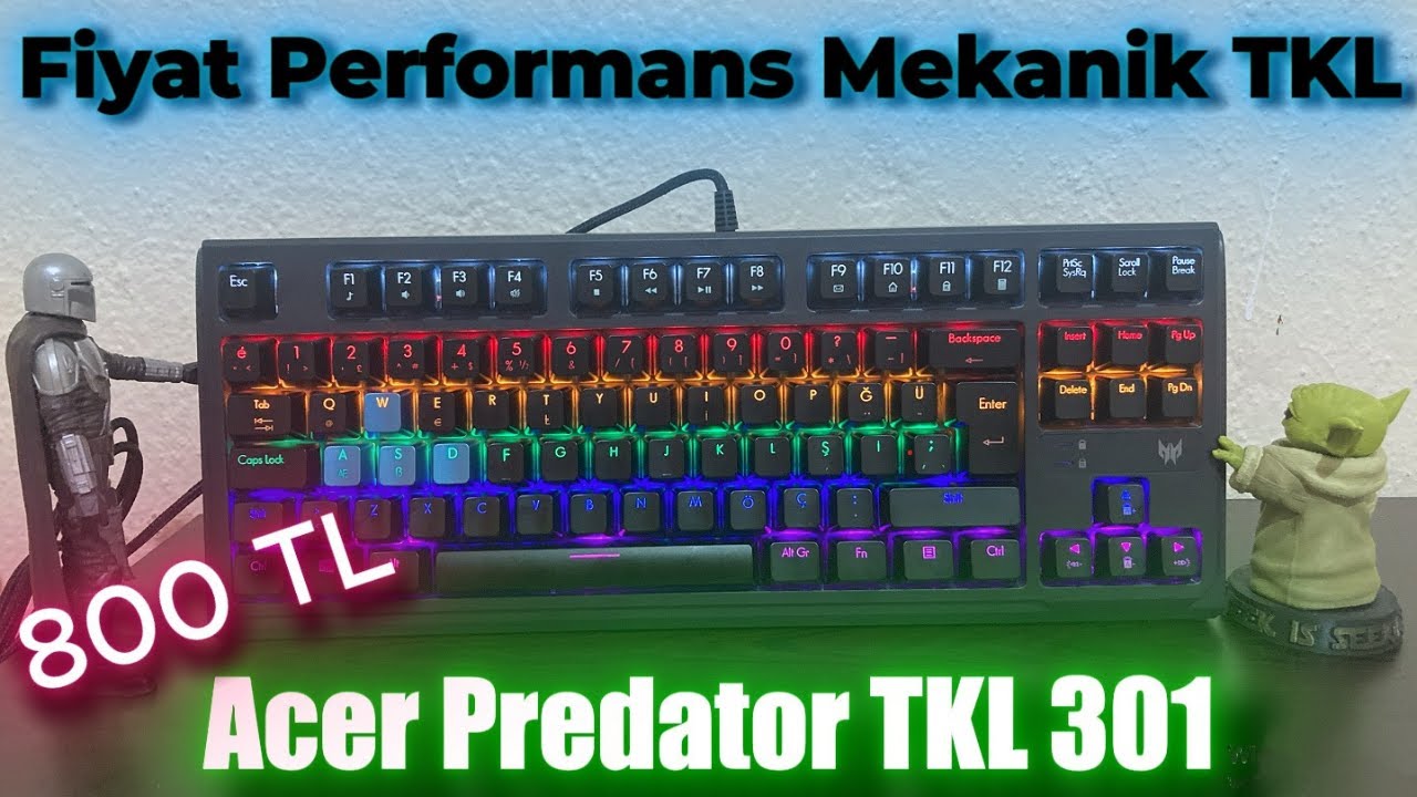 Acer Predator TKL 301 Mekanik Klavye İncelemesi (Blue Switch)
