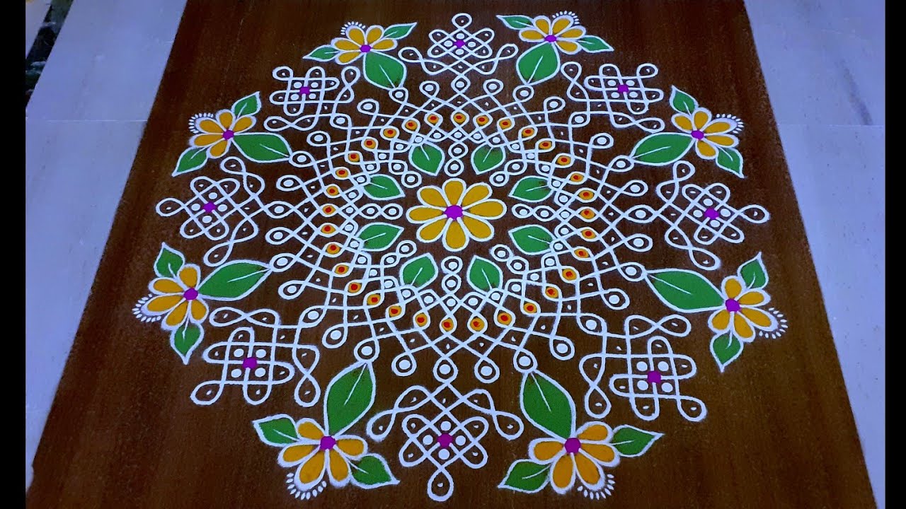 Competition muggulu 2026 🌸 Beautiful festival rangoli 🌸 Colourfull big rangoli design || Naa Rangoli
