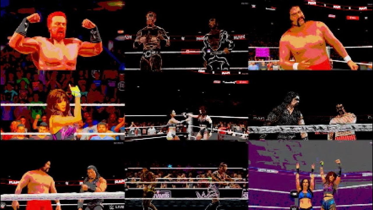 WWE 2K25 MYFACTION WORLD TOUR WALKTHROUGH GAMEPLAY PART 3 NO COMMENTARY