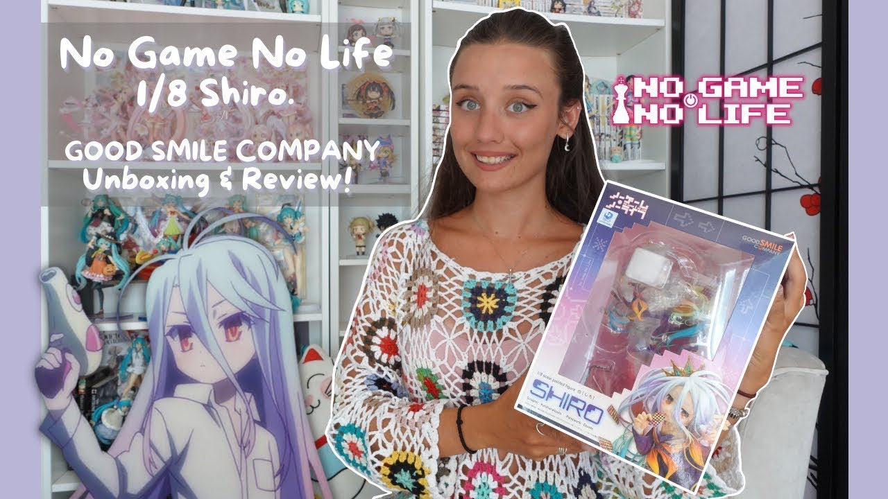 No Game No Life! - Shiro, 1/8 Good Smile Company - Anime Figure Unboxing & Review!