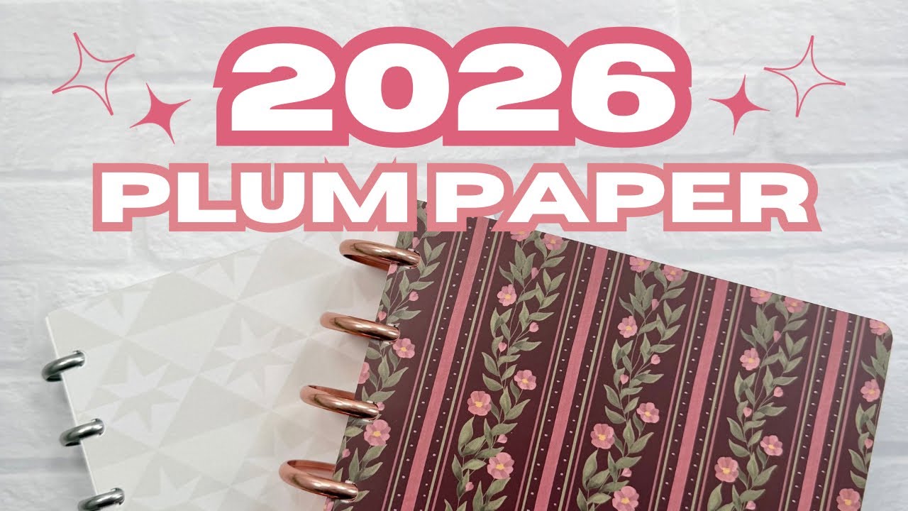 🎉 2026 PLUM PAPER PLANNER 🎉 Plum Paper Daily Planner | Plum Paper Vertical Priorities