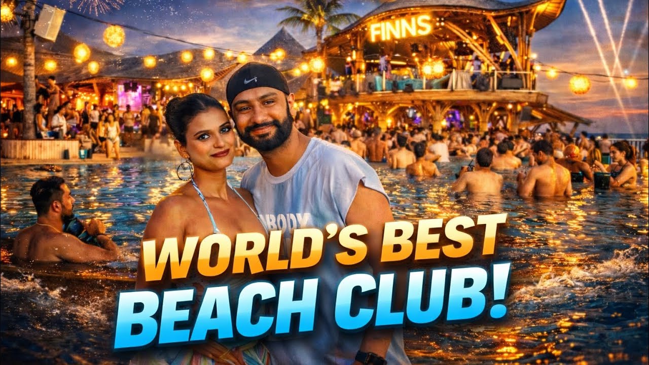 Bali Day 8 🌴 | Finns World’s Best Beach Club | Seminyak Bali