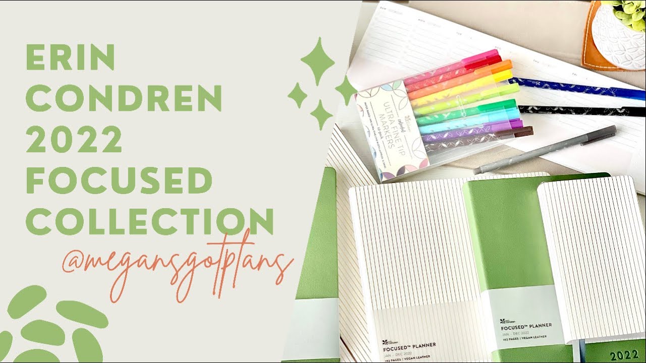 Review | Erin Condren 2022 Focused Collection