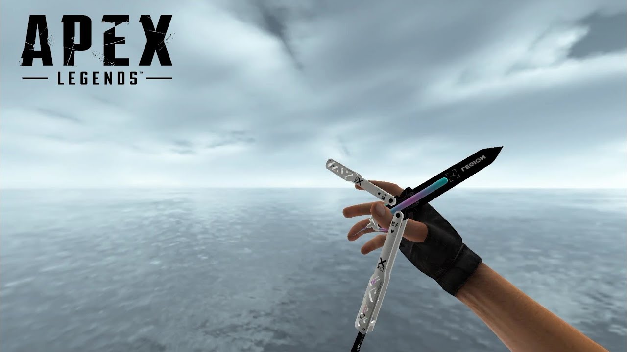 [CS1.6] Apex Legends - Printstream Butterfly Knife ( Octane Heirloom )