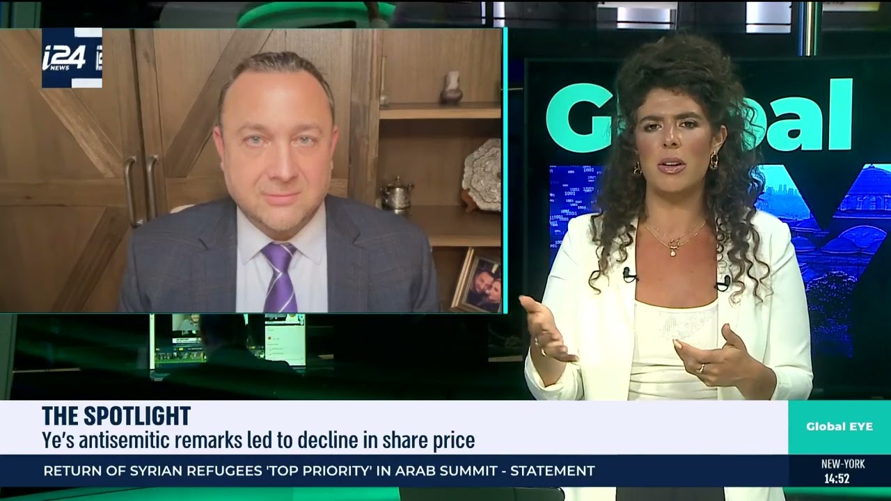 Gerard Filitti on i24News Global Eye with Ellie Hochenberg - May 1, 2023