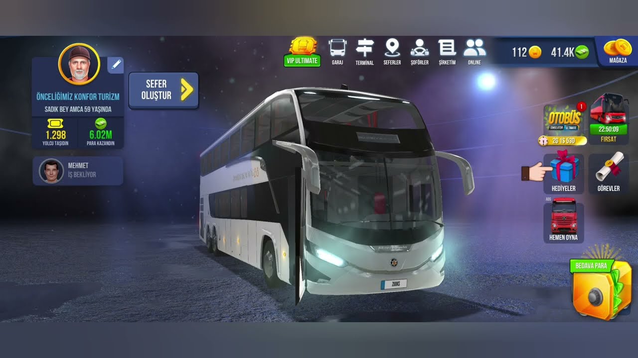 OTOBÜS SİMULATOR ULTİMATE # 8 👍🫶🔔
