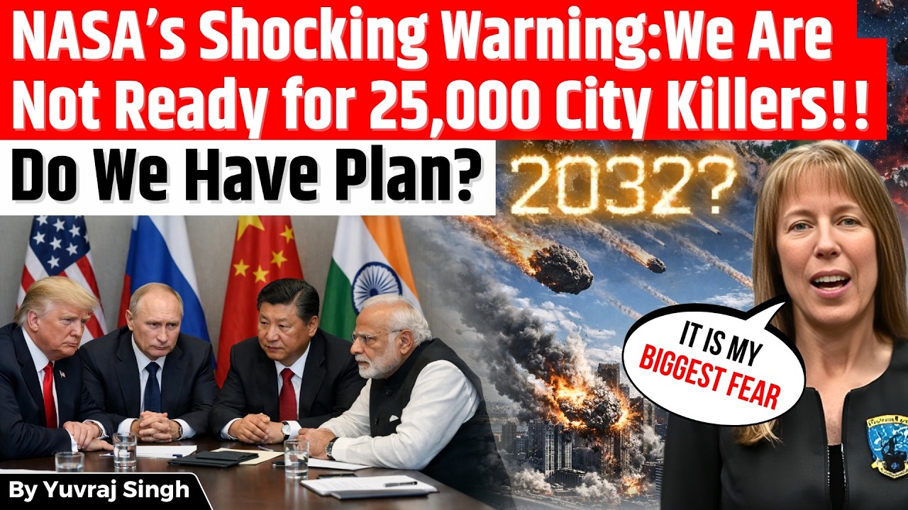 25,000 “City-Killer” Asteroids We Can’t See Could Threaten Earth | NASA’s Big Warning | Yuvraj