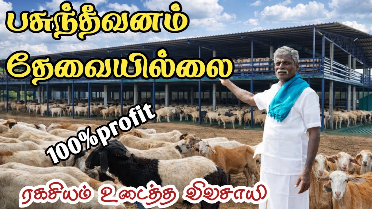 ஆடு வளர்ப்பில் லாப ரகசியம்/ உடைத்துப் பேசும் பண்ணையாளர் 