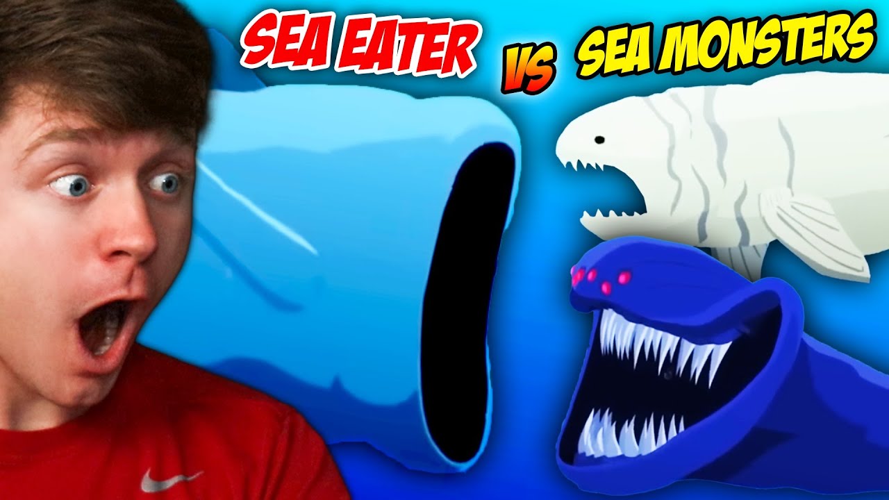 Reacting to SEA EATER vs GIANT SEA MONSTERS!