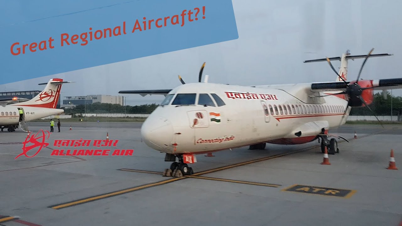 Alliance Air (Air India) ATR 72-600 | Flight Review | Hyderabad to Chennai
