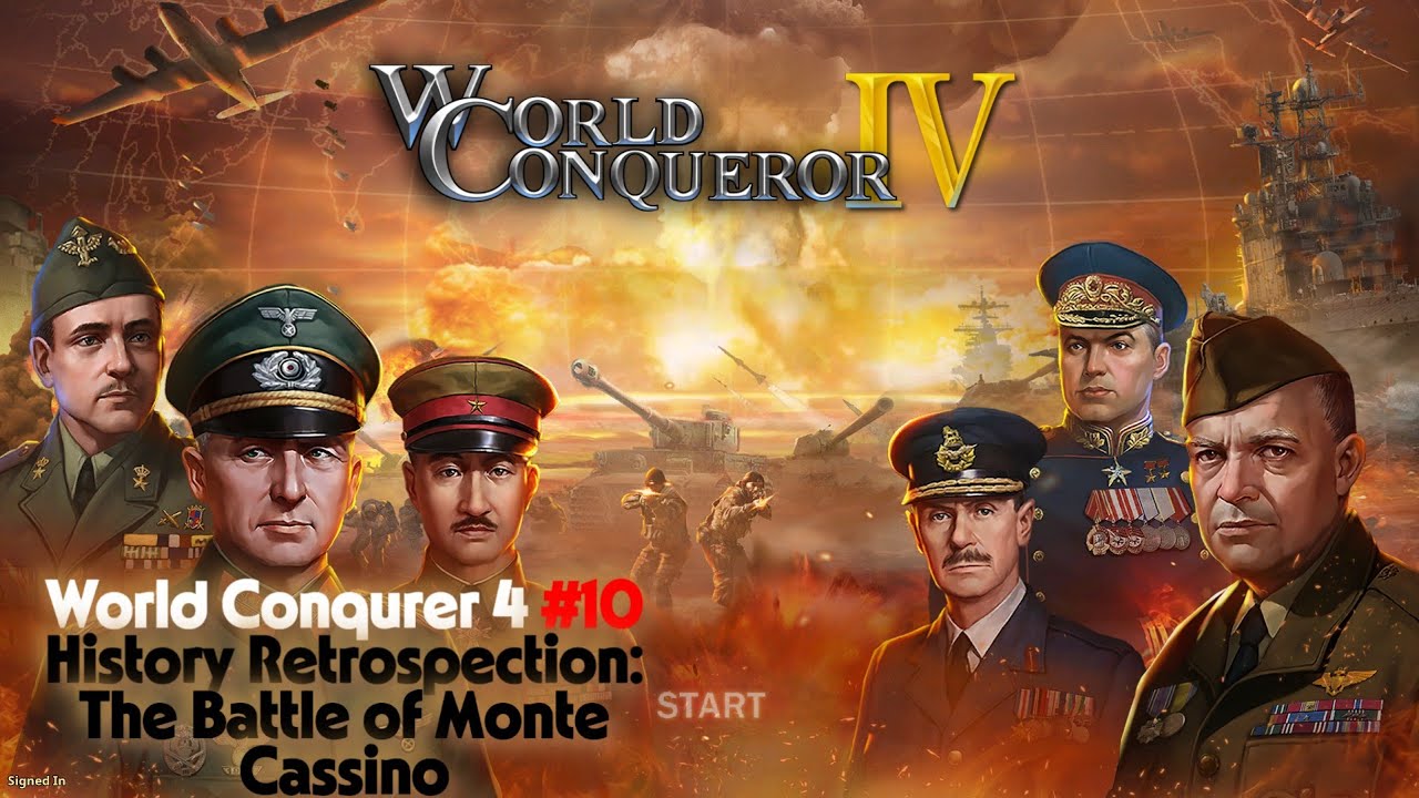 A Slow Loss with No Breakthrough | WC4 | Battle of Monte Cassino — History Retrospection (#10)