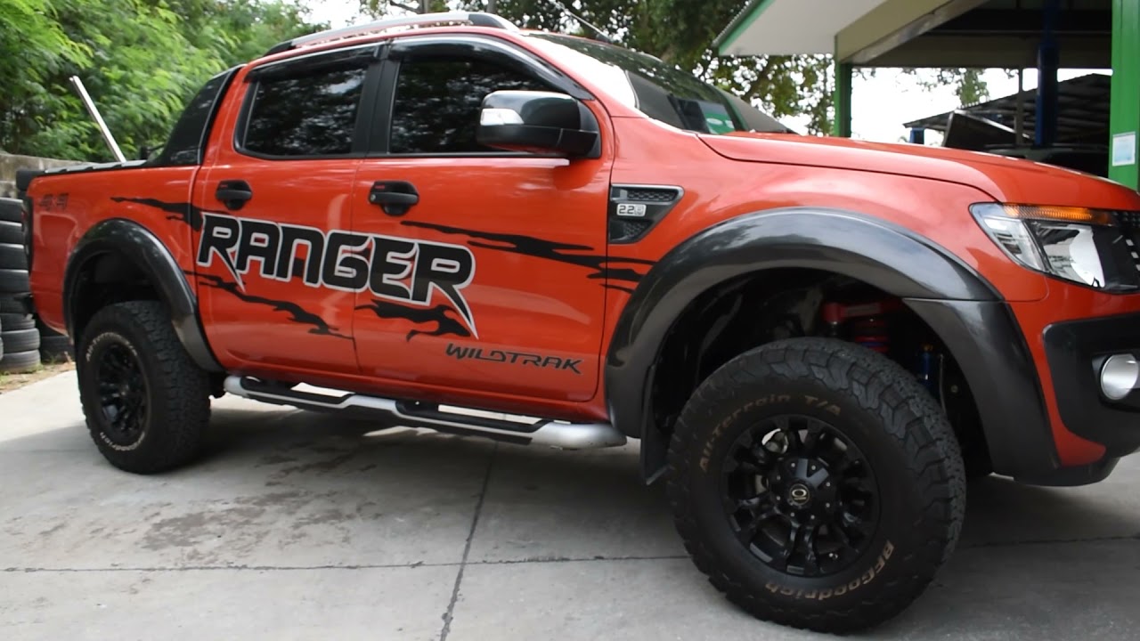 EP8 Ford Ranger T6 ยก2นิ้ว ชุดโช้ค Profender ปีกนกปรับองศา+แหนบแอด Profender จัดทรงหล่อๆ