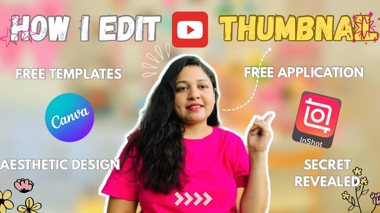 How to Edit YouTube Thumbnails Using Canva and InShot | Step-by-Step #canvatutorial #InShot