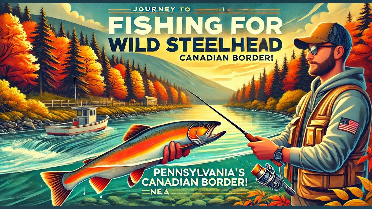 Рыбалка на дикую форель Steelhead: Путешествие в Пенсильванию у Канадской границы!