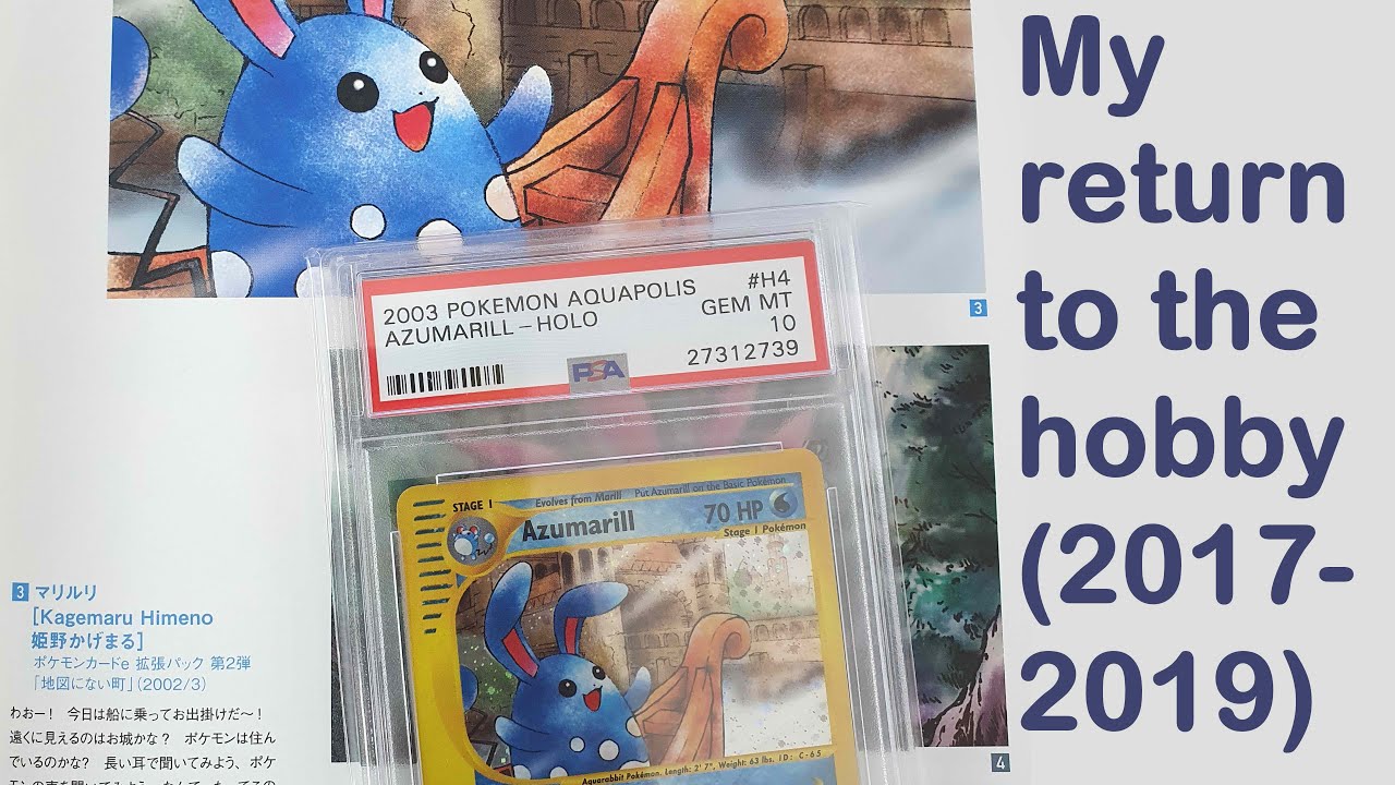 My graded card history (part 1 - simple times)