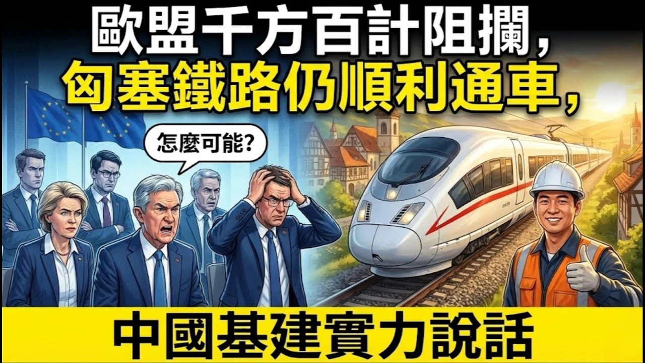 中国造列车驰骋欧洲，匈塞铁路打破技术壁垒，解锁跨国合作新可能