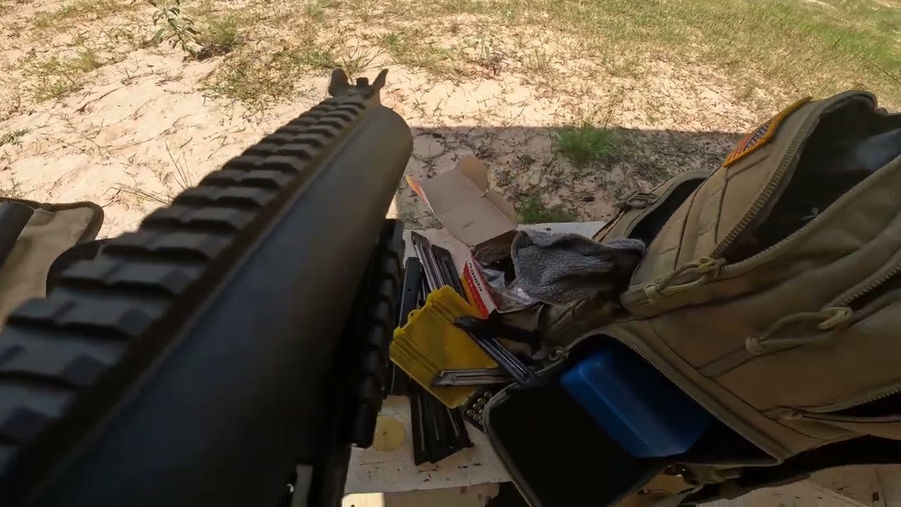 B&T GL06 Grenade Launcher 40mm shooting Hornets nest rounds