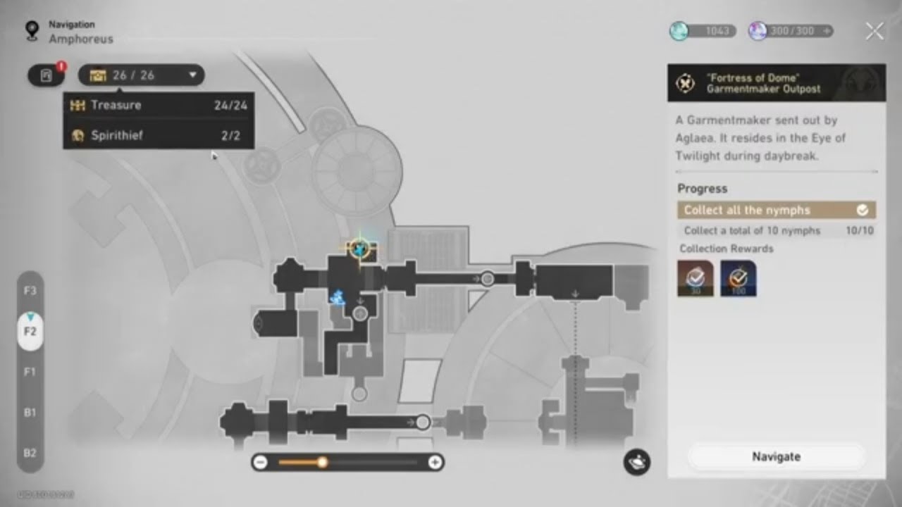 Honkai Star Rail 3.3 – All Treasures, Spirithiefs & Achievements | Fortress of Dome Eye of Twilight