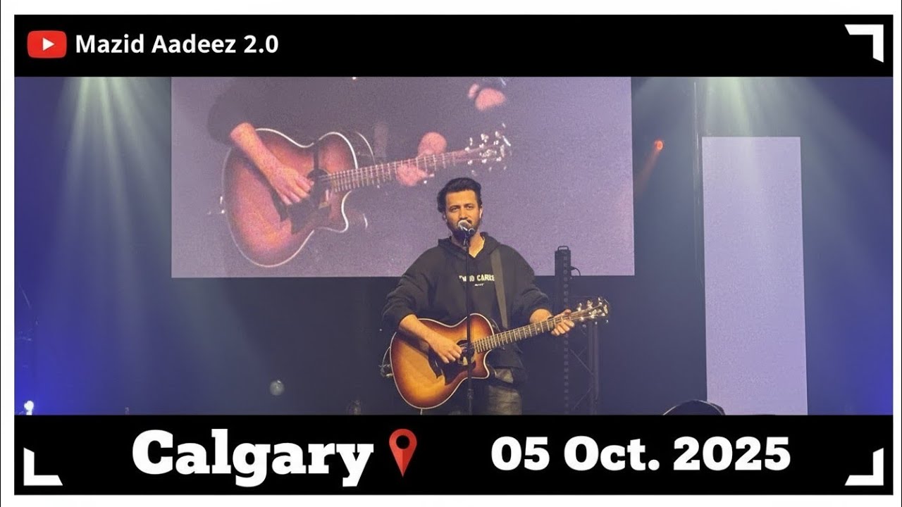 Atif Aslam live in concert at Calgary | 05/10/25 | Full Concert