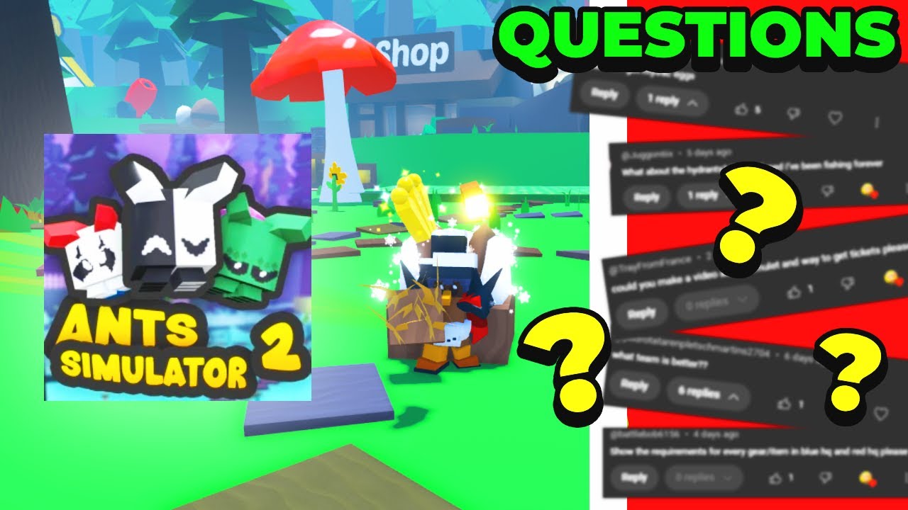 Отвечаем на ВАШИ вопросы о Ant Simulator 2! (Копия BEESWARM)
