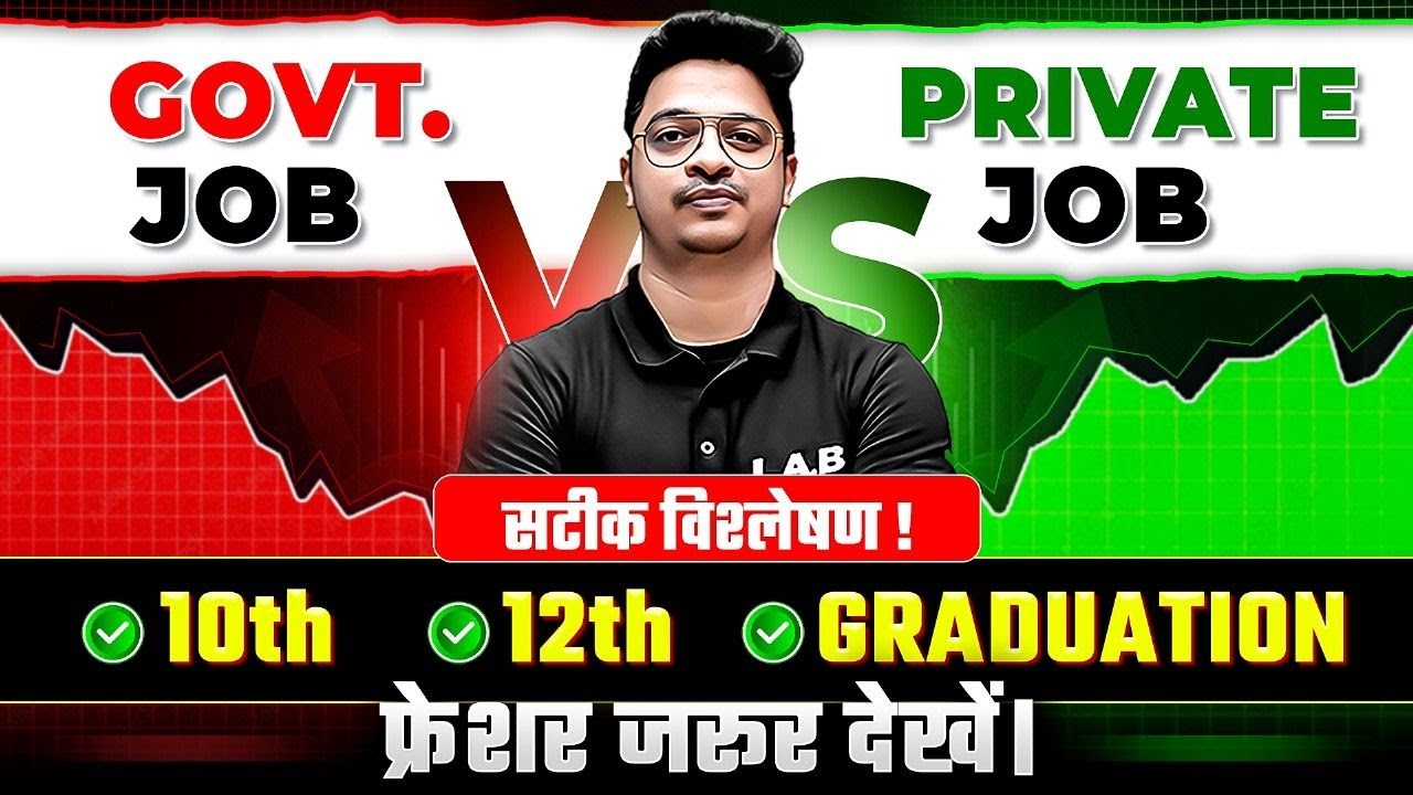 Government Job vs Private Job | Which is Better? Detailed Explanation by Aman Sir | SSC LAB