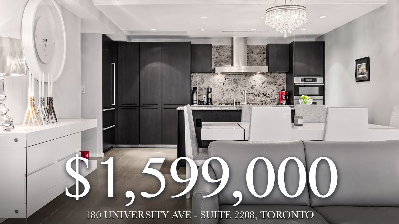 $1,599,000 - 22nd floor above five-star Shangri-La Hotel - 180 University Ave - Suite 2208, Toronto