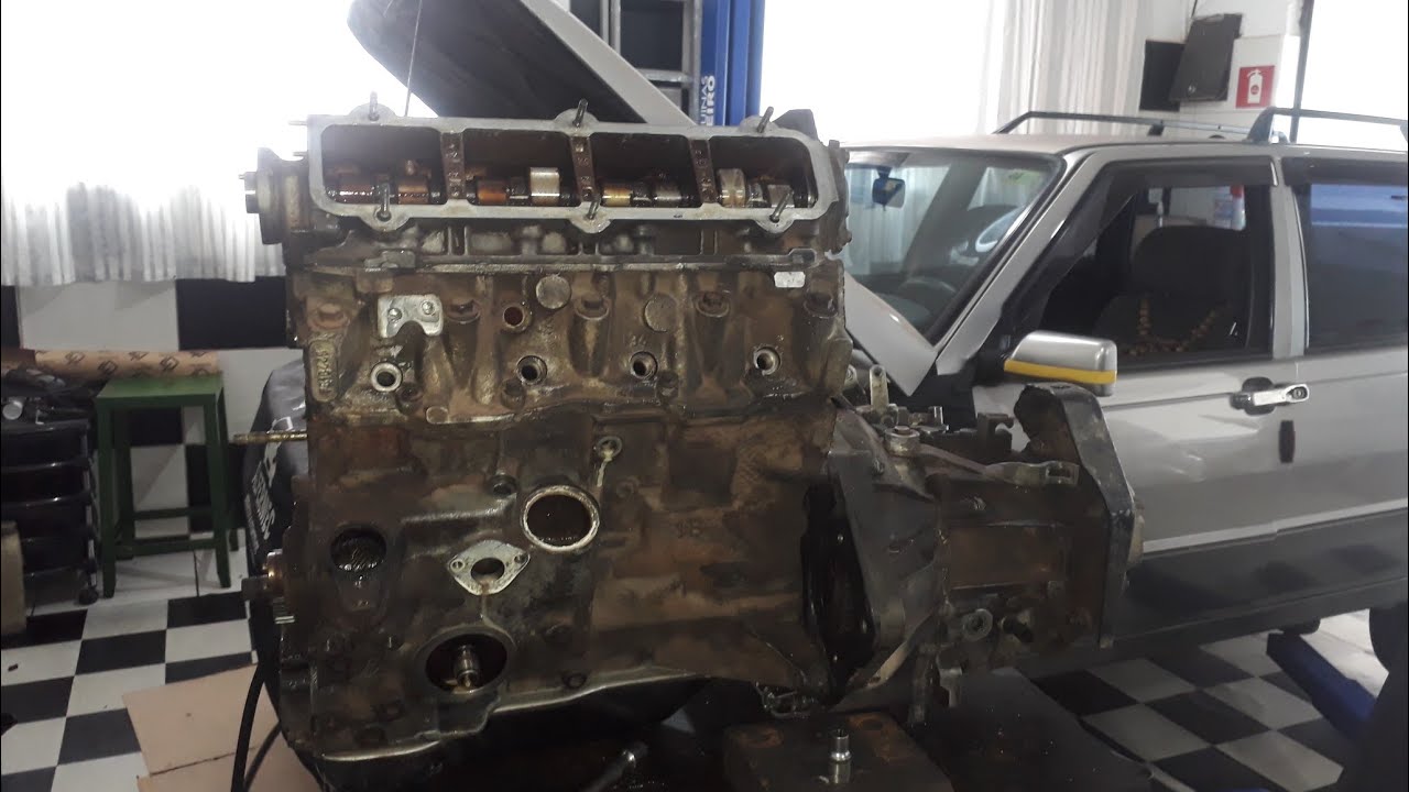 FIAT ELBA 1.6  8VALVULAS MOTOR SEVEL COMPLETO DESMONTAGEM ep.06/20