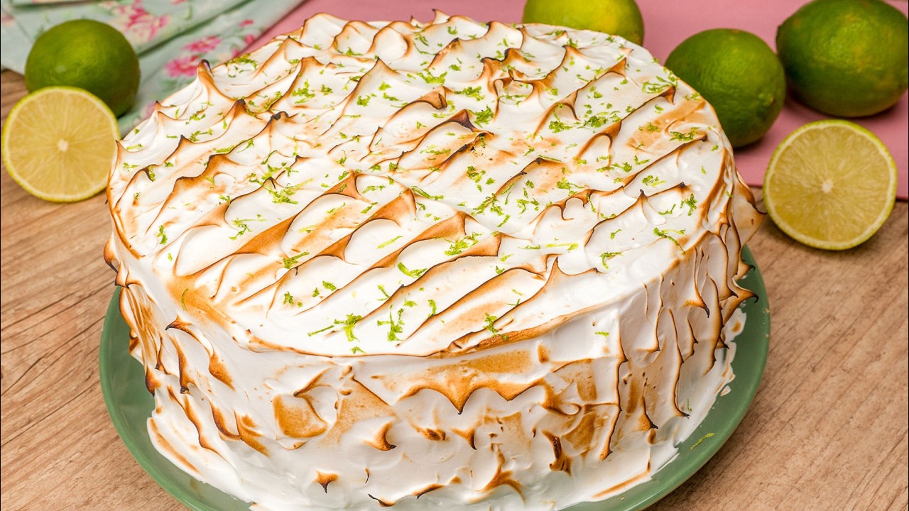 BOLO DE LIMÃO COM MERENGUE PERFEITO PARA FESTA ESPECIAL 11 MESES DO VINI | Cook'n Enjoy 1531