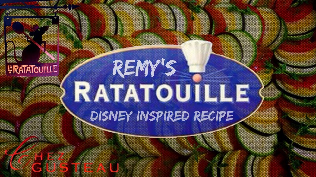 【映画：レミーのおいしいレストラン】レミーの『 RATATOUILLE (ラタトゥイユ)』の作り方　Remy's Ratatouille【映画ごはん】