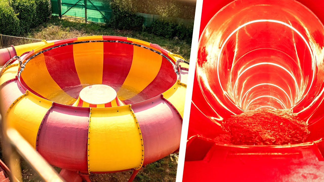 Steep Space Bowl Water Slide | Capfun Le Grand Lierne