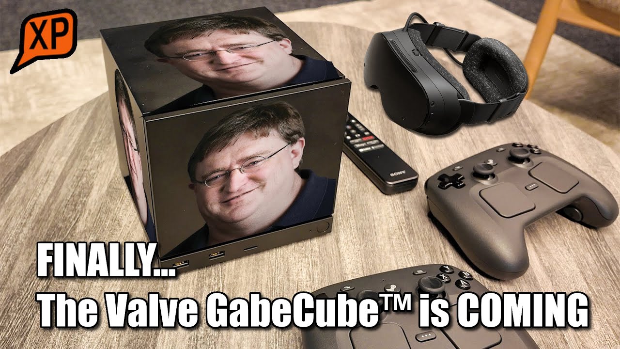 Finally... The Valve GabeCube is Coming... Oh, and a bunch of other hardware from Valve, too.