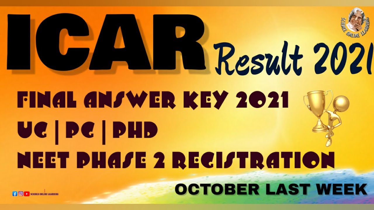 Icar result 2021 | Icar aieea 2021 | icar exam 2021 | icar result 2021 date | icar ug result 2021 |
